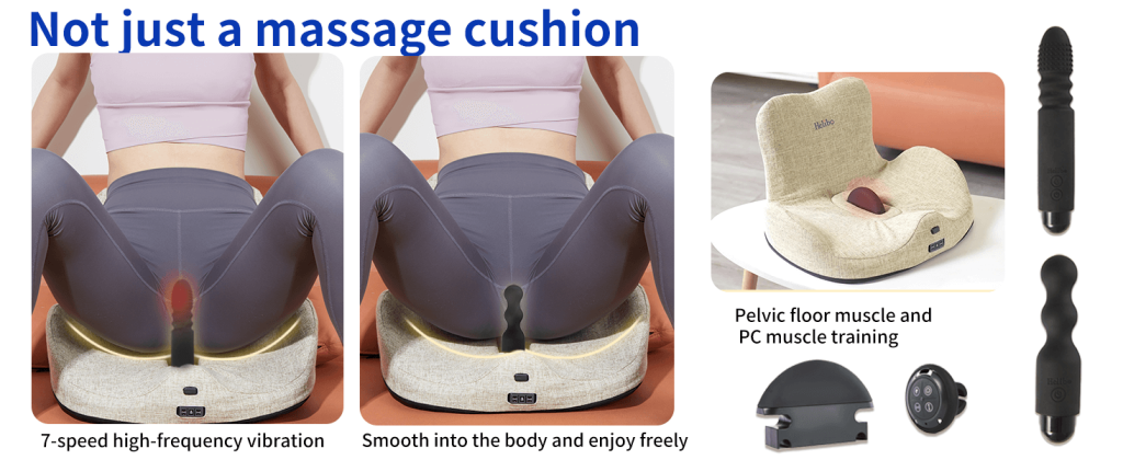 Helibo Sex Chair - Multifunctional Massage Sex Cushion Seat